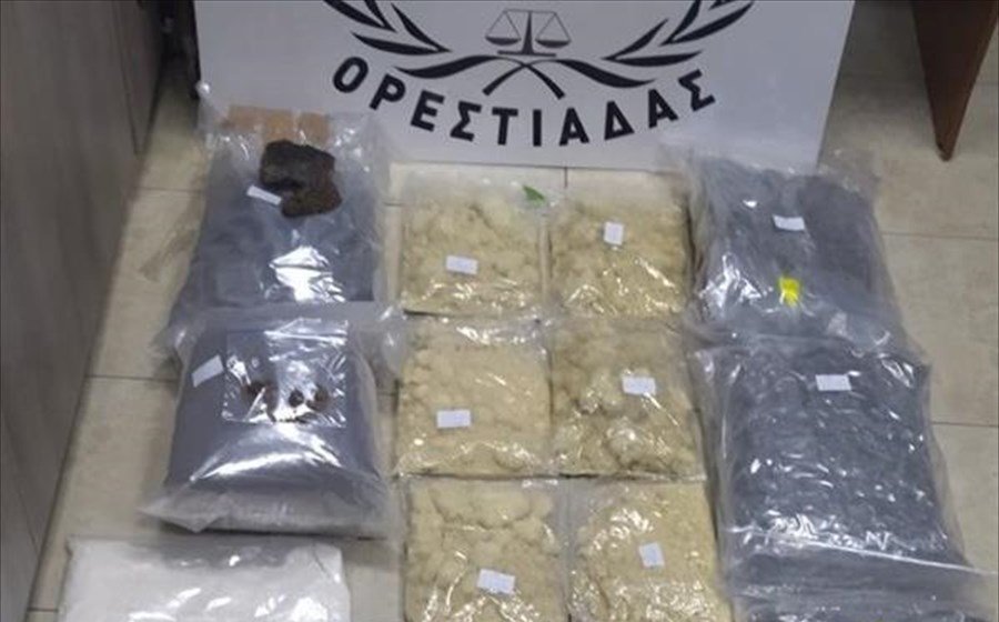 Ορεστιάδα: «Μπλόκο» της ΕΛ.ΑΣ. σε 40 κιλά ναρκωτικών