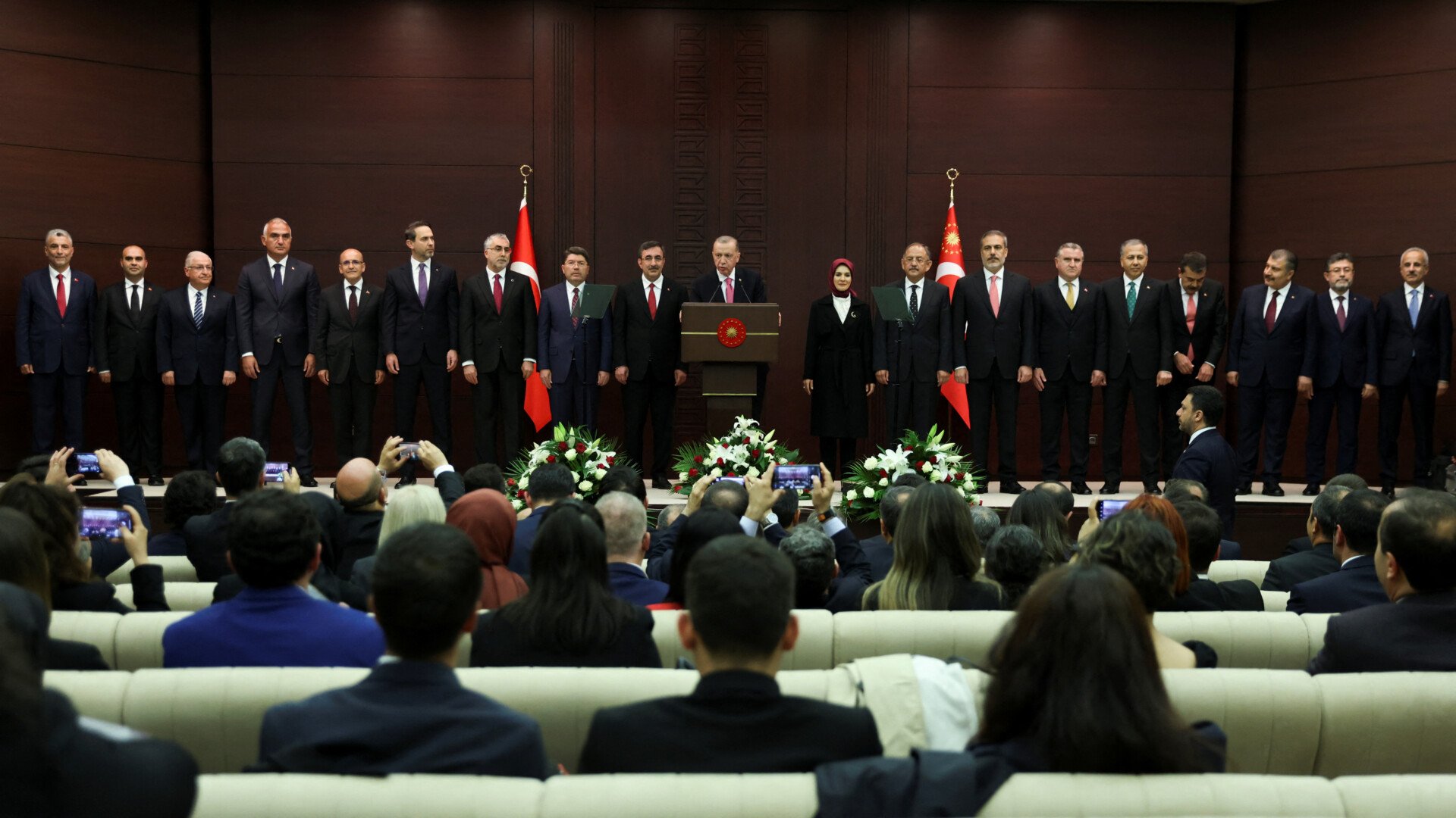 Ερντογάν: Ανακοίνωσε το υπουργικό συμβούλιο