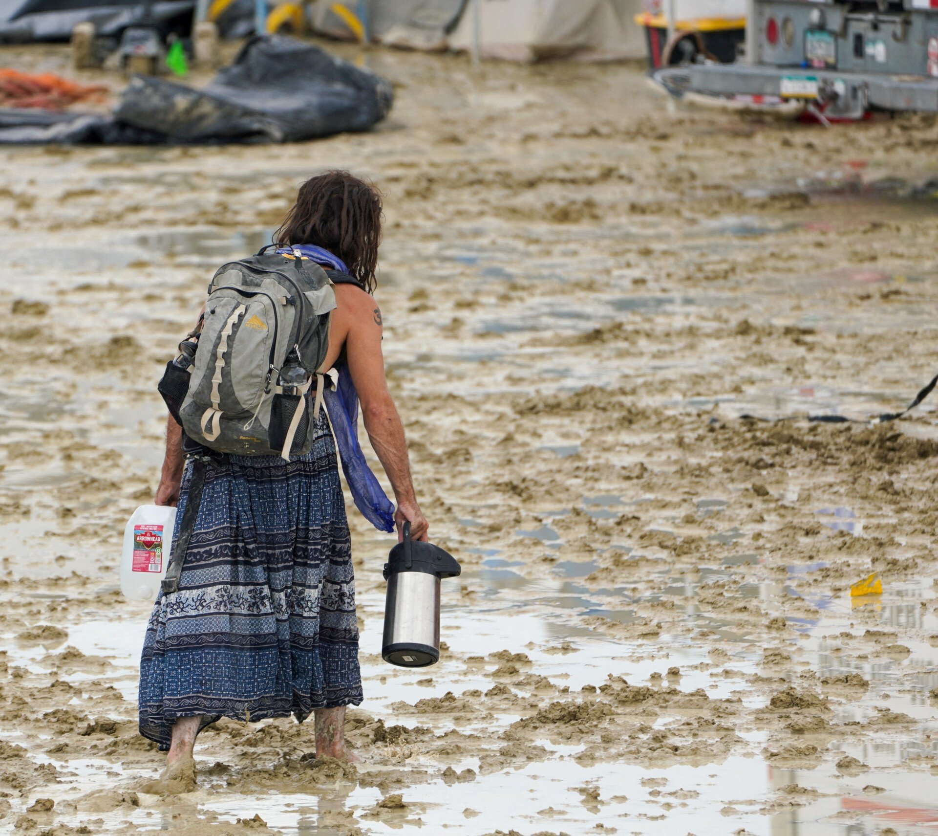Πλημμύρες στο φεστιβάλ Burning Man: Ένας νεκρός